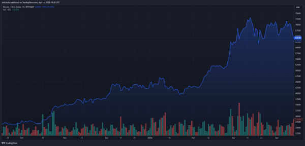 Эмитенты биткоин-ETF увеличили долю активов до 4,27% от предложения BTC на фоне краха до $61 000