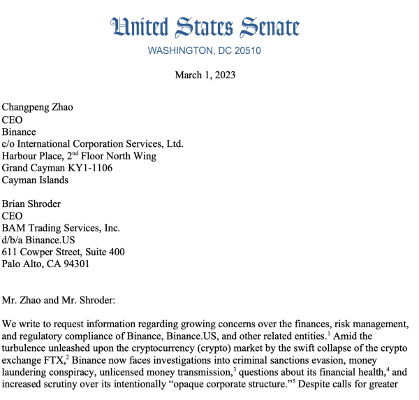 Binance рассчитывается с правительством США: график правоприменительных действий США