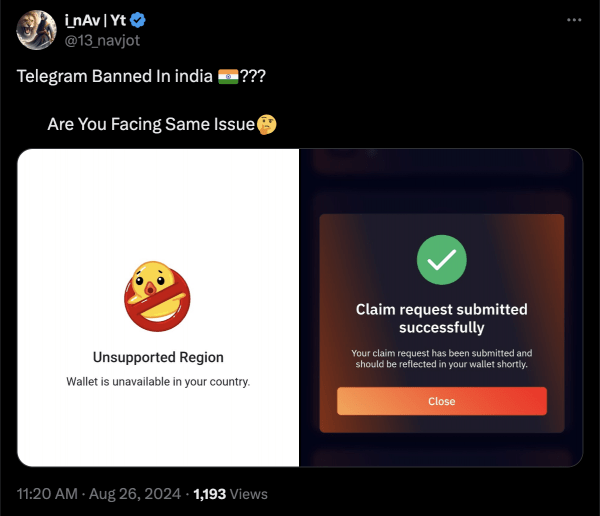 Telegram находится под следствием в Индии: отчет