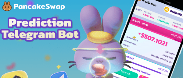 Интерес рынка прогнозов стимулирует запуск бота PancakeSwap Telegram