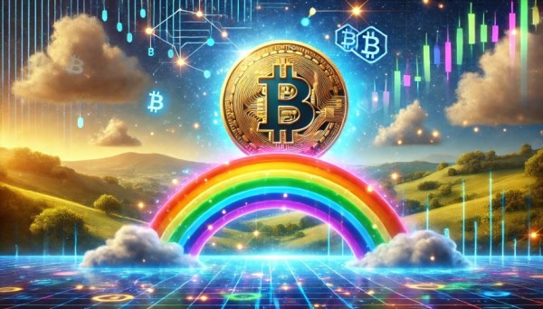 Радужный график Биткоин прогнозирует конец медвежьим встречным ветрам с целью в $60 000+