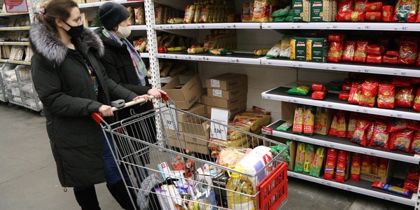 Расходы на продукты питания растут