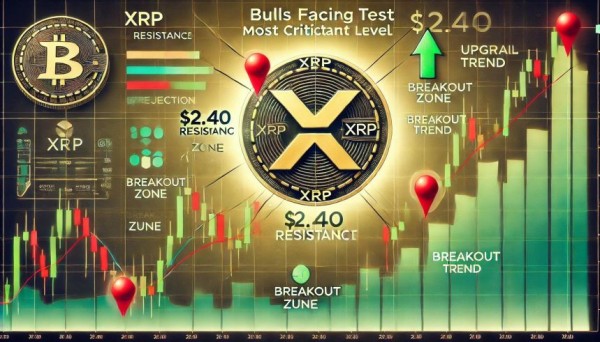 Xrp быки сталкиваются с большим тестом – метрики показывают 2,40 долл. США как самый важный уровень сопротивления