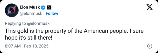 Токенизированное золото США может в конечном итоге принести пользу биткоину: nydig Токенизированное золото США может в конечном итоге принести пользу биткоину: nydig