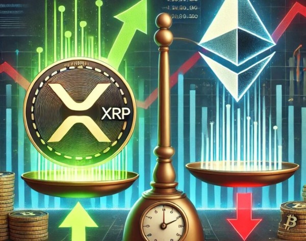 XRP завоевывает участок в еженедельном притоке криптовалюты, поскольку Ethereum продолжает нисходящий тренд