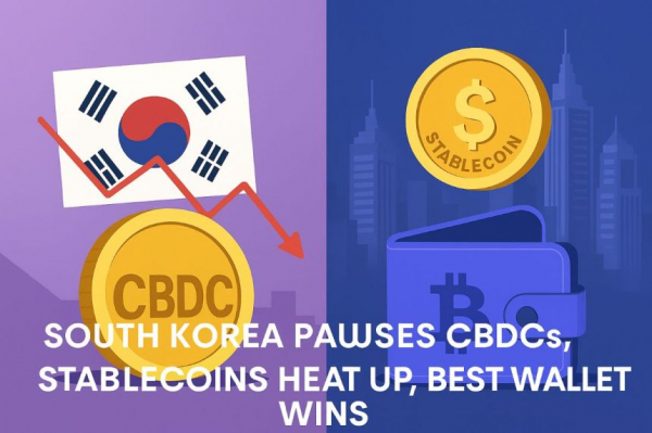 Стабкоины нагреваются, когда Южная Корея отказывается от CBDC: почему лучший кошелек выигрывает
