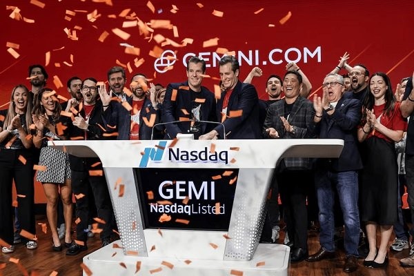 Криптобиржа Gemini разместила акции на NASDAQ