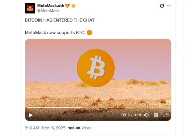 MetaMask теперь официально поддерживает биткоин MetaMask теперь официально поддерживает биткоин