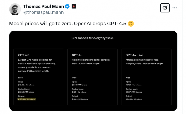 GPT-4. 5 от Openai не раздавит тесты &raquo;, но может быть лучшим другом