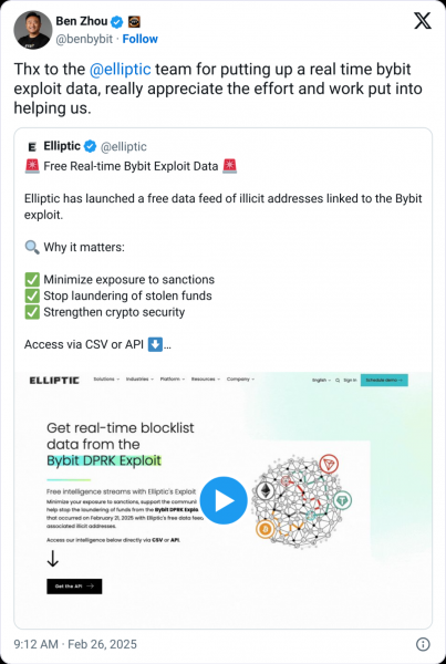 Bybit $1,4 млрд. Следователи взлома связывают более 11 тысяч кошельков с северокорейскими хакерами